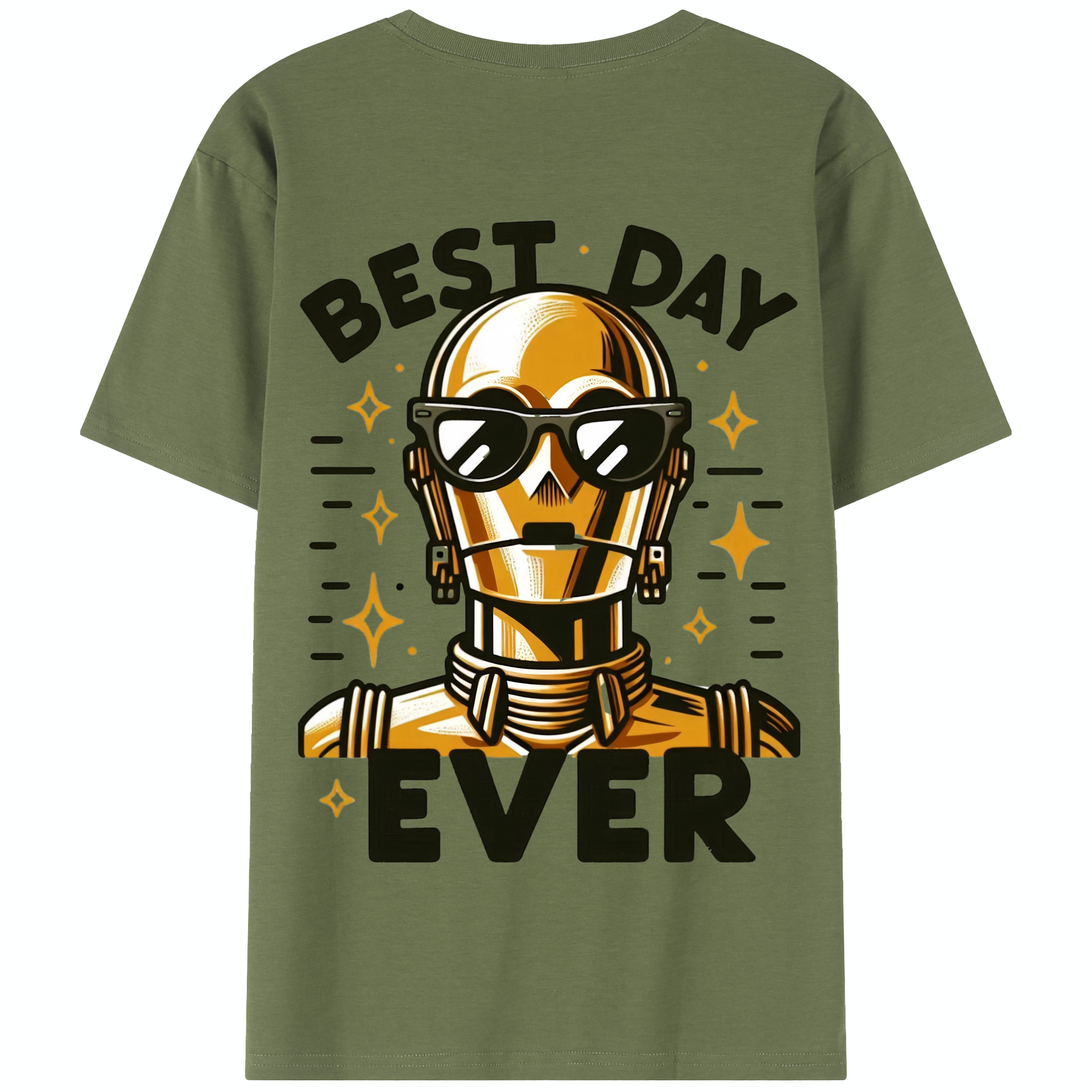（画像用） スター・ウォーズ Star Wars 綿100％半袖Tシャツ（背面プリント）